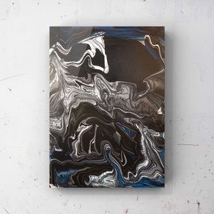 Seeking peace, medium size, abstract, unique design art, original, mixed media